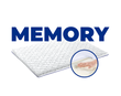 Топперы с эффектом памяти мемори